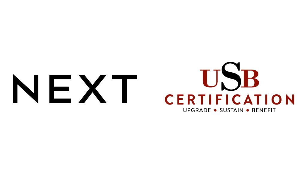 NEXT est certifié selon les normes du Textile Exchange.