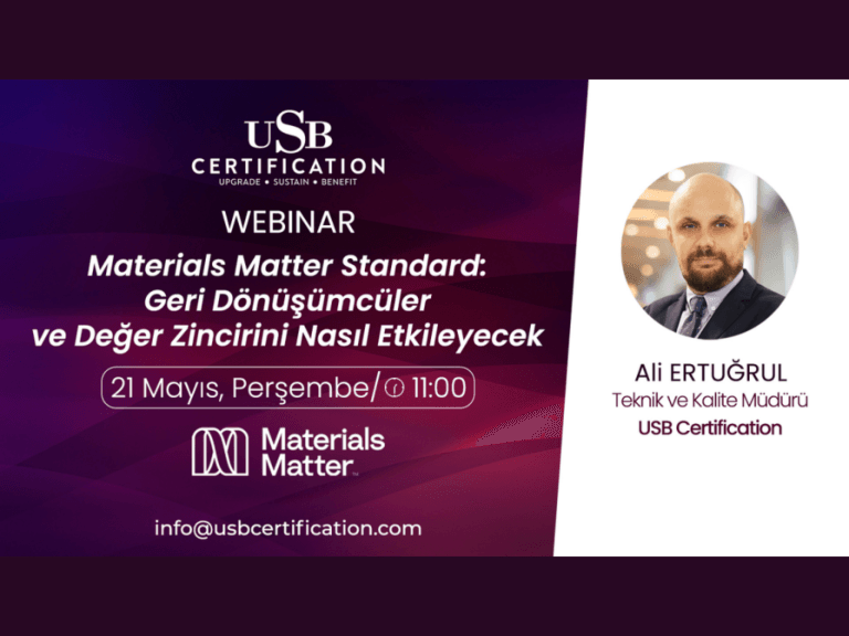 Le webinaire Materials Matter Standard : comment il affectera les recycleurs et la chaîne de valeur s&rsquo;est tenu