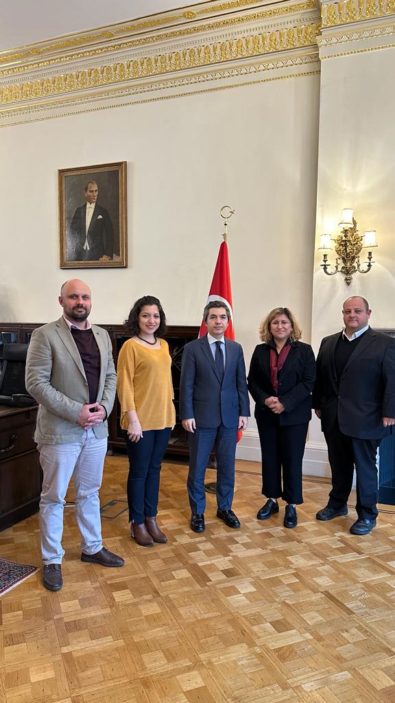 Visite de la certification USB à l&rsquo;ambassade de la République de Turquie à Londres.