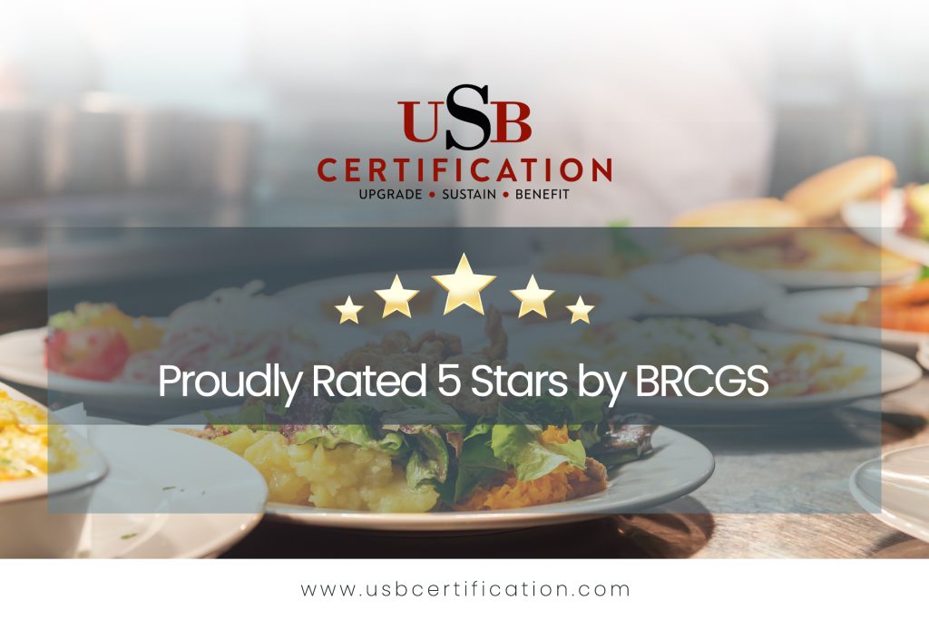 USB Certificaiton: BRCGS CB de l’année 2025 – Leader avec une excellence 5 étoiles