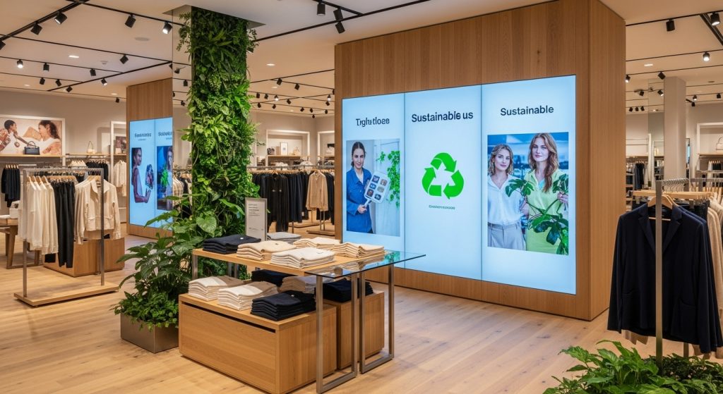Zara inaugure un magasin “haute technologie” axé sur la durabilité